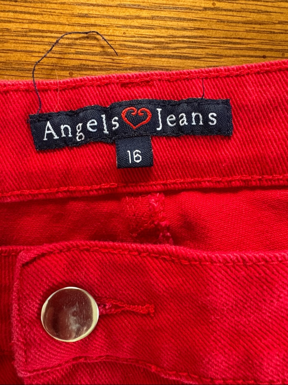 RED Straight-Leg Jeans - Picture 2 of 9